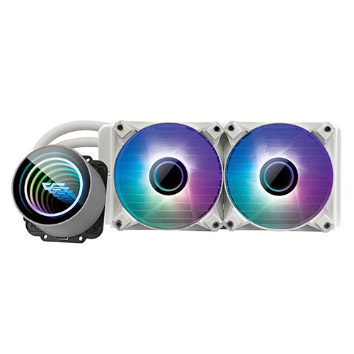 DarkFlash Twister DX240 Ver. 2 AIO ARGB (White)